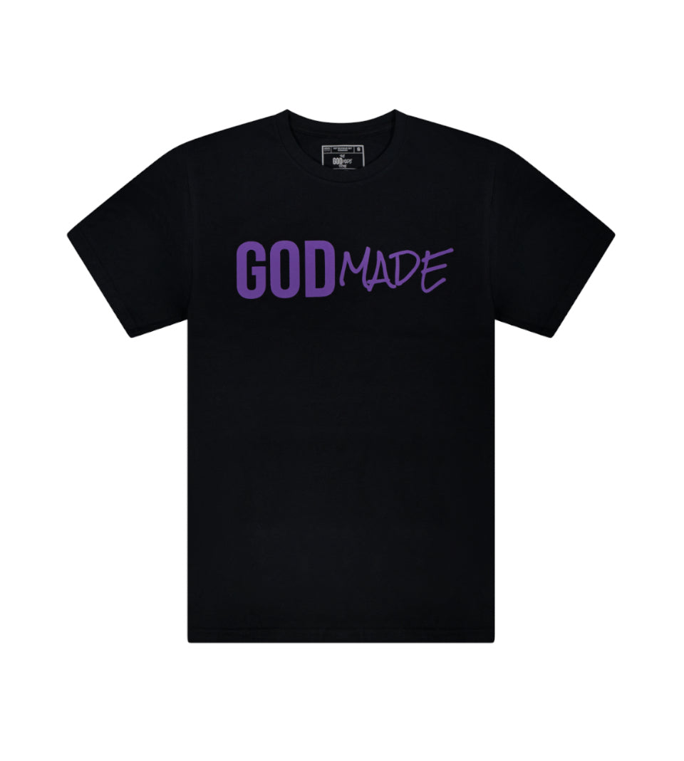 (Mercy Black & Priesthood Purple) GodMade Classic Unisex T-Shirt