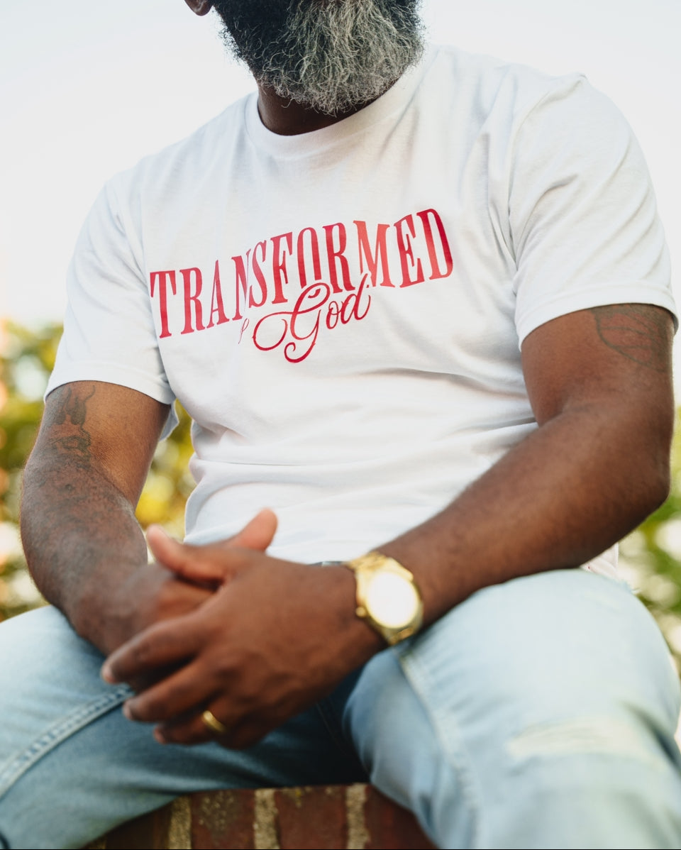 (The Blood Red) Transformed By God Unisex T-Shirt