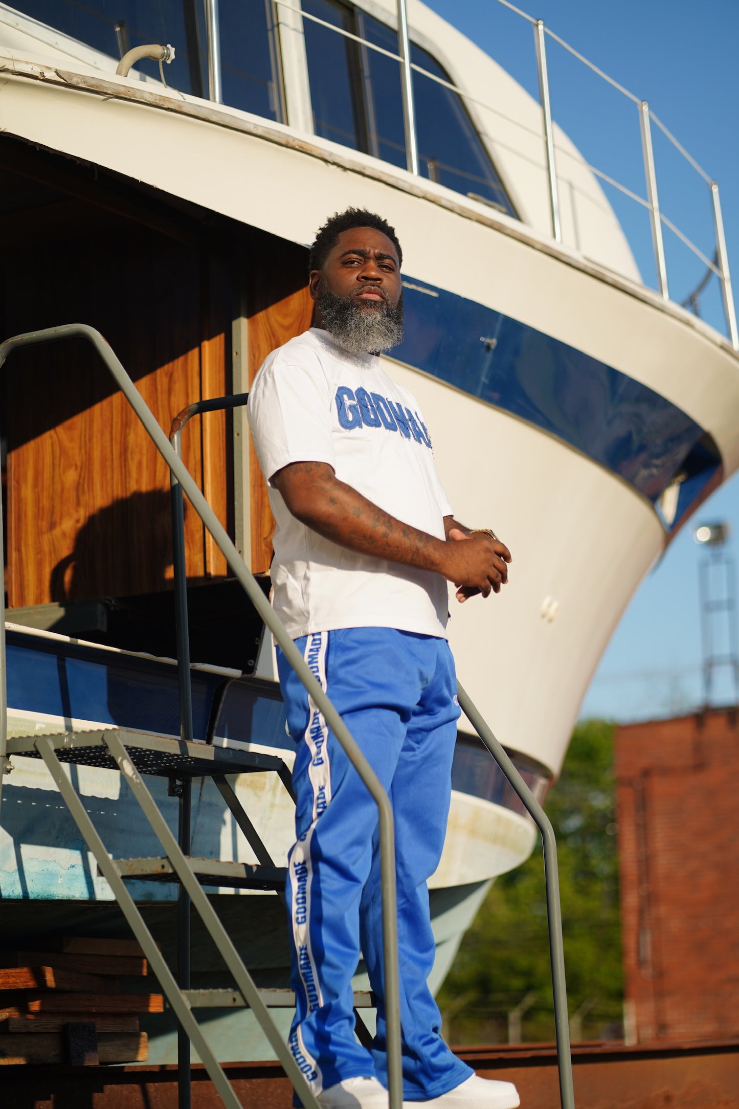 (Living Water Blue) Identity Unisex Track Set