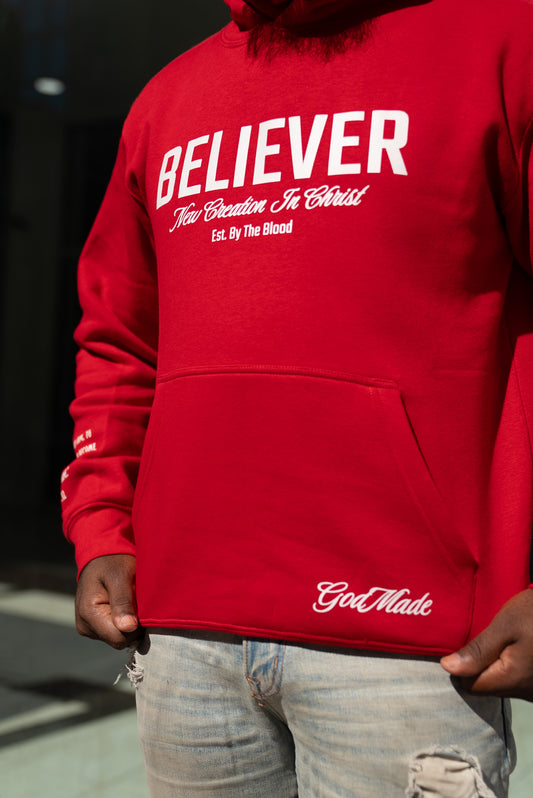 (The Blood Red) Believer Unisex Hoodie