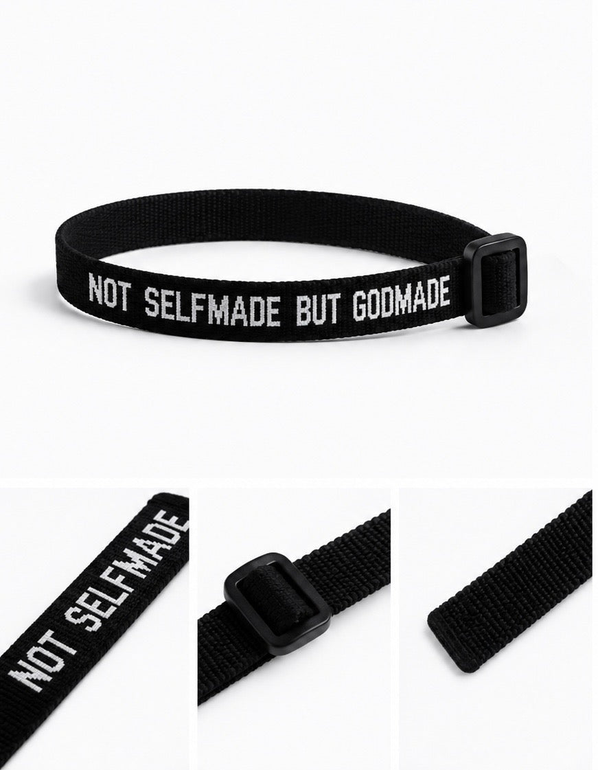 Not SelfMade but GODMADE Woven Bracelet