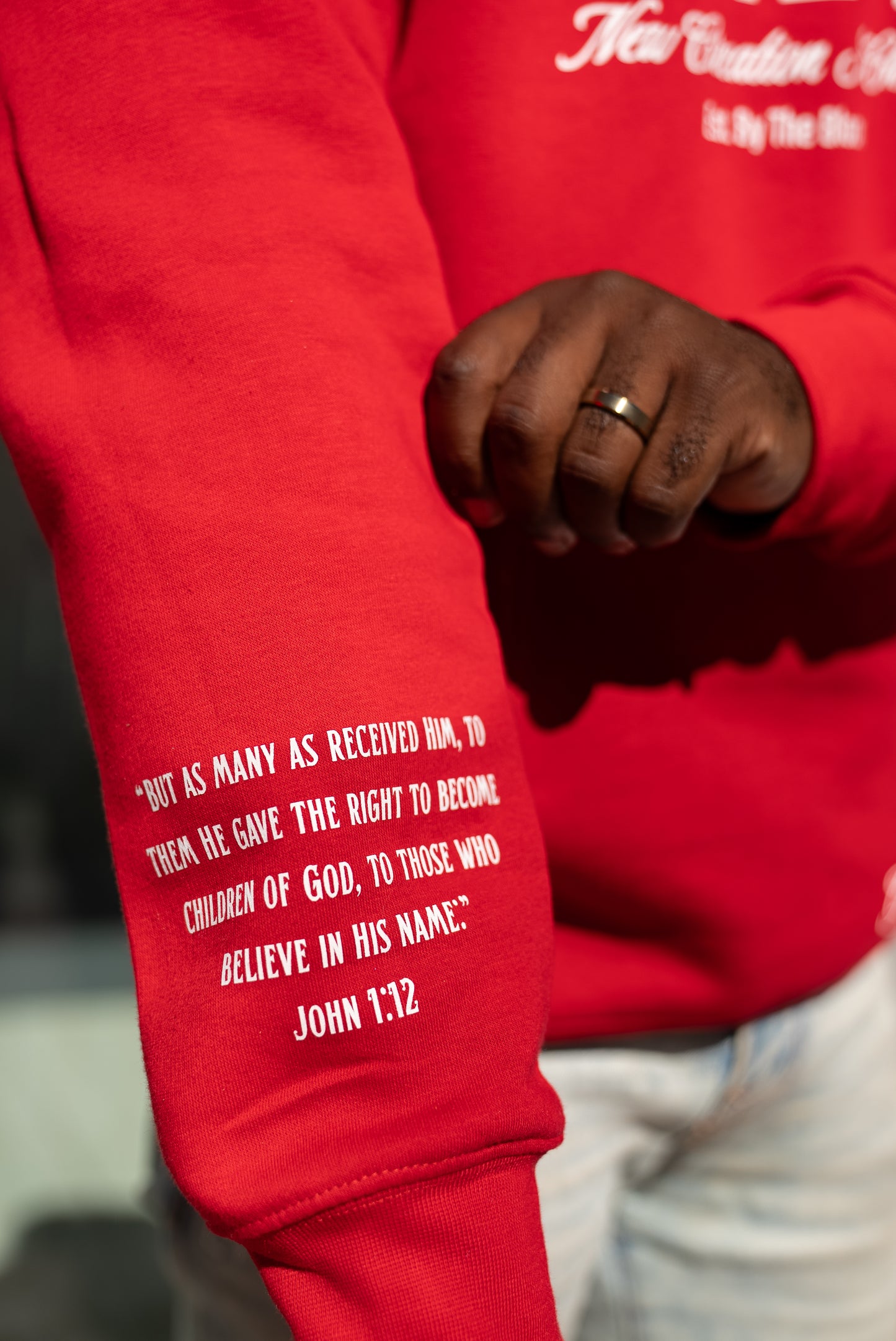 (The Blood Red) Believer Unisex Hoodie