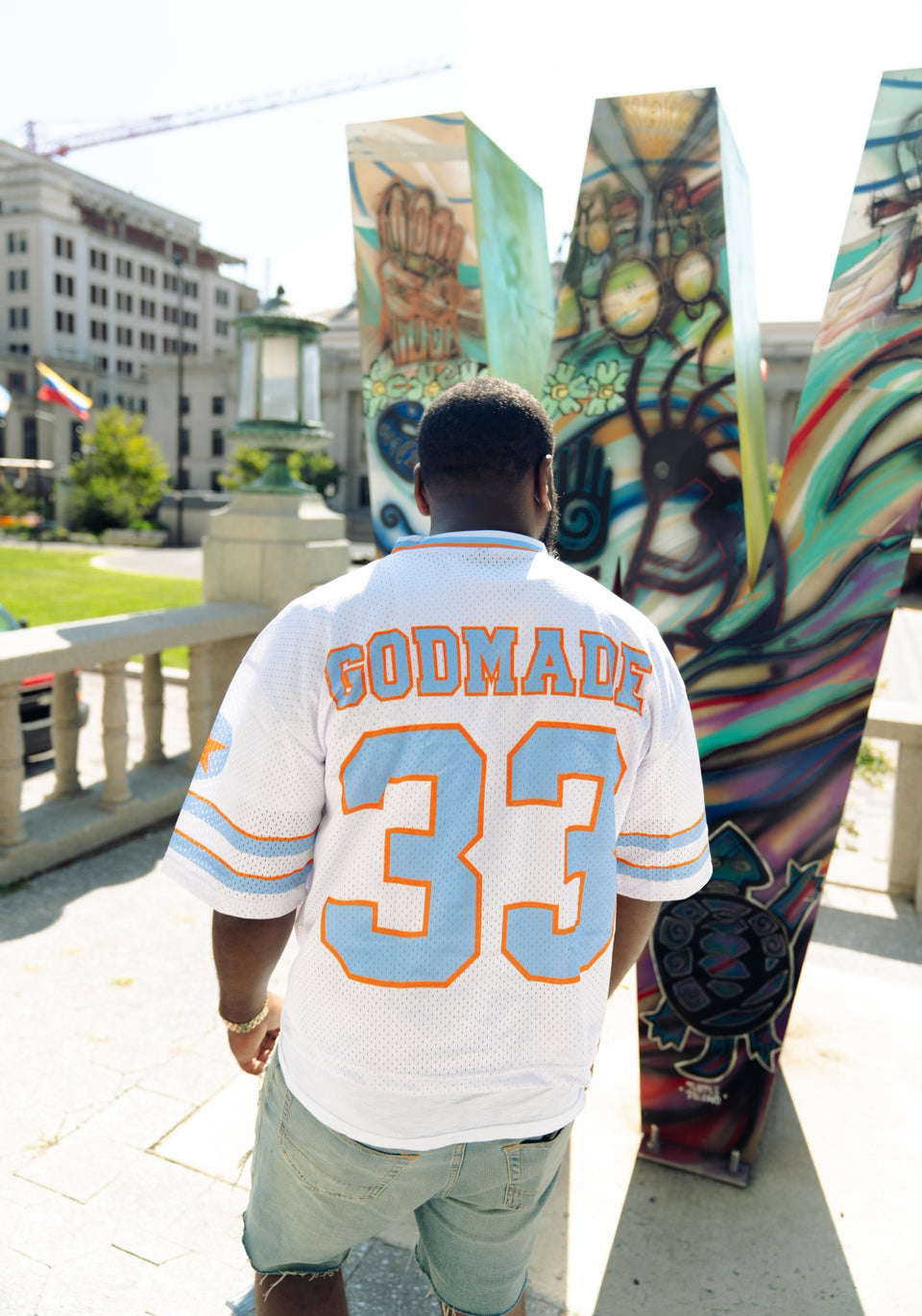 (Pure White)Limited Edition “Saved” Jersey – No Restocks