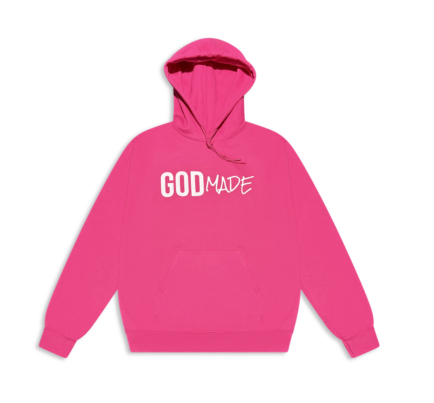 (Passion Pink) GodMade Unisex Hoodie