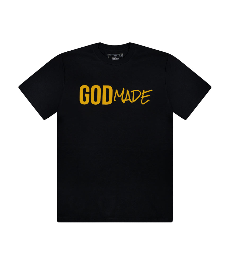 (Mercy Black & Mustard Seed Yellow) GodMade Classic Unisex T-Shirt