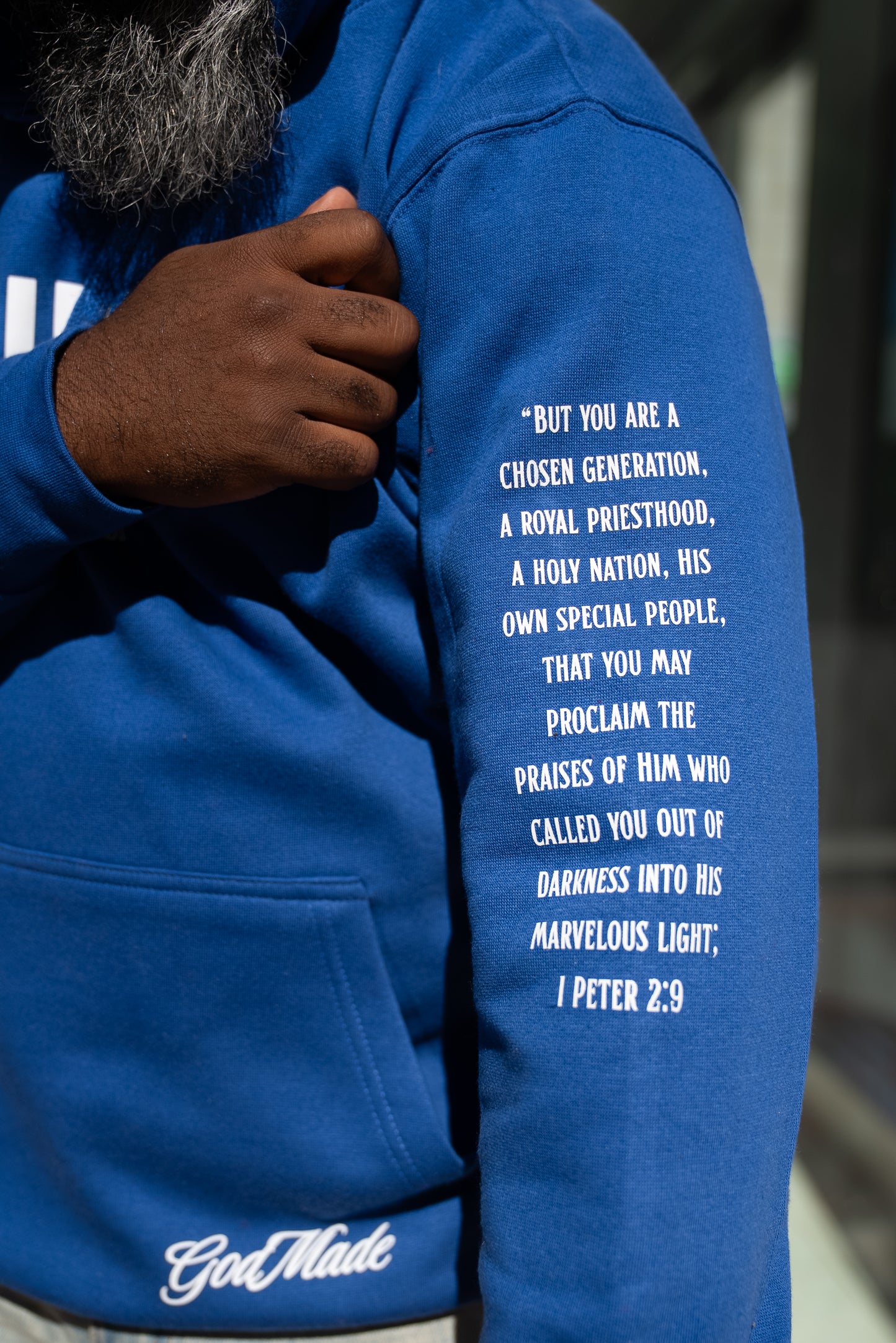 (Living Water Blue) Believer Unisex Hoodie