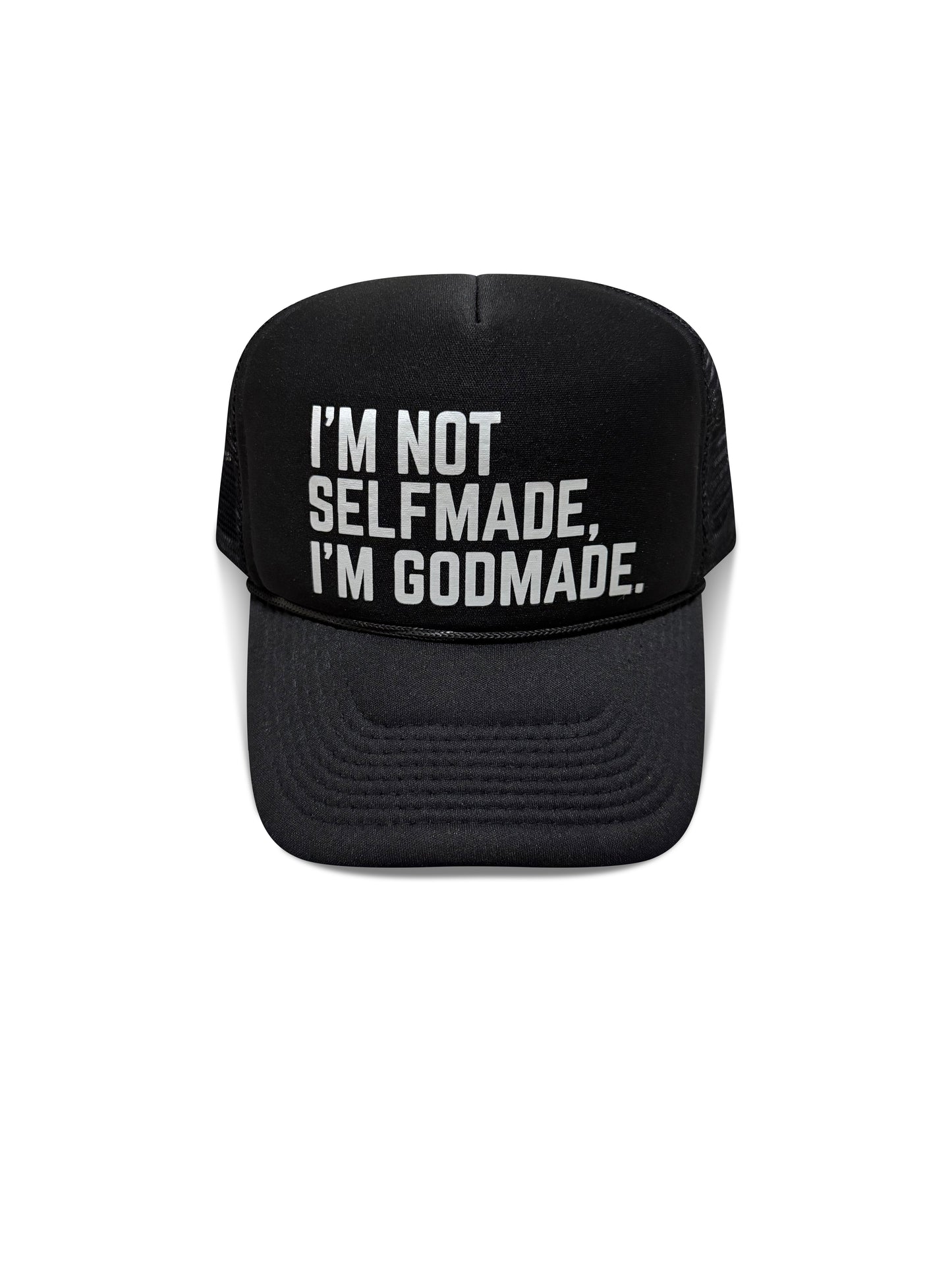 (Mercy Black) Not SelfMade Trucker Hat