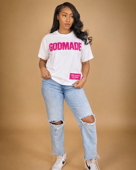 (Passion Pink) New Creation Unisex T-Shirt