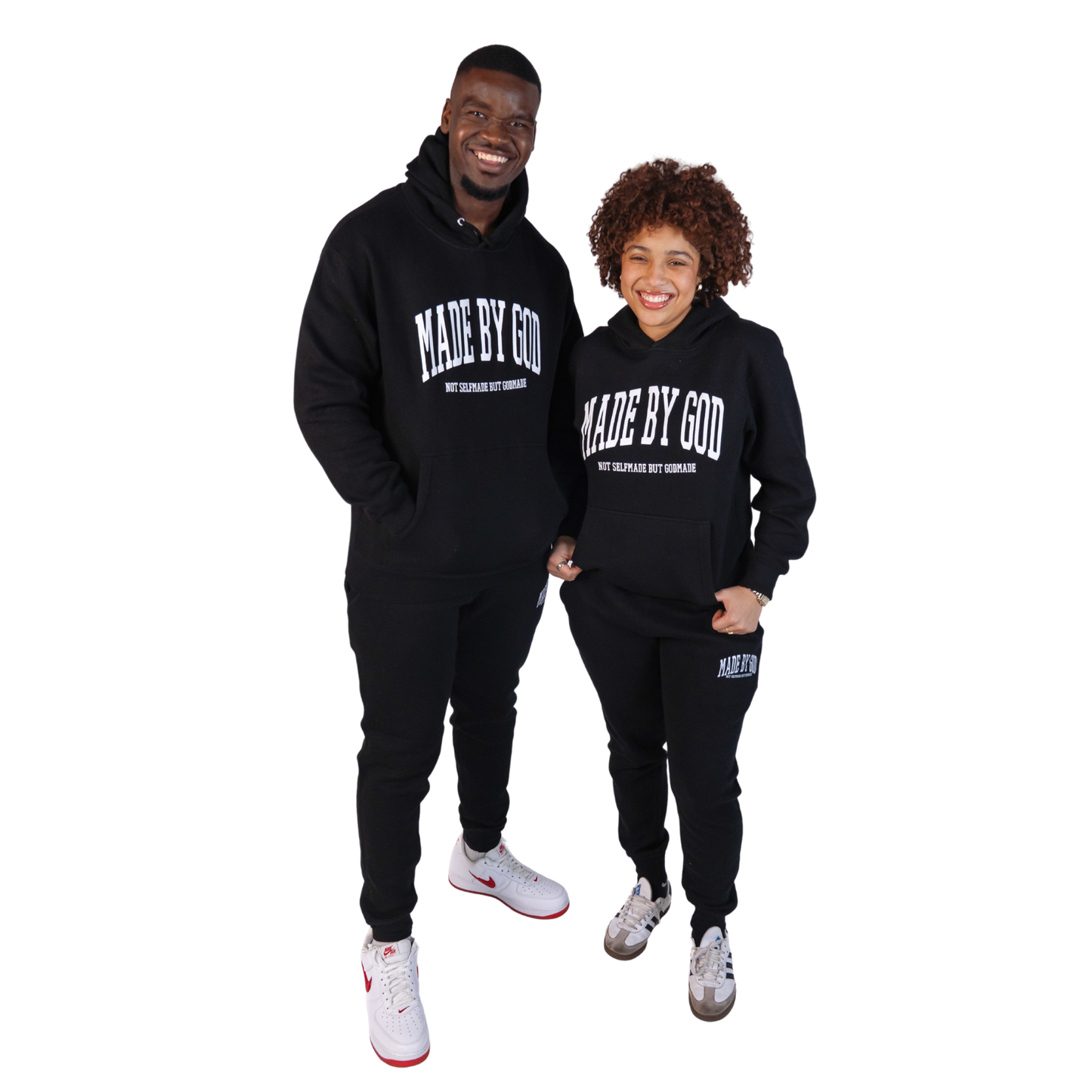 (Mercy Black) Made By God Unisex Sweatsuit