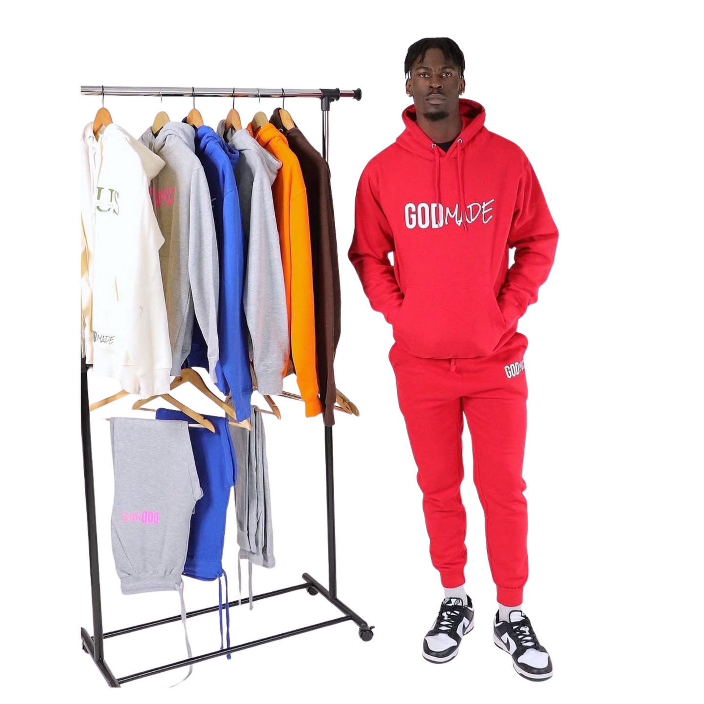 (The Blood Red) GodMade Unisex Sweatsuit