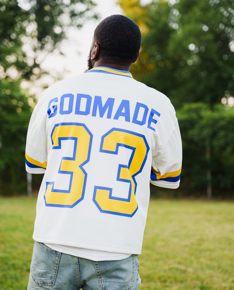 (Holy White) GODMADE REDEMPTION JERSEY