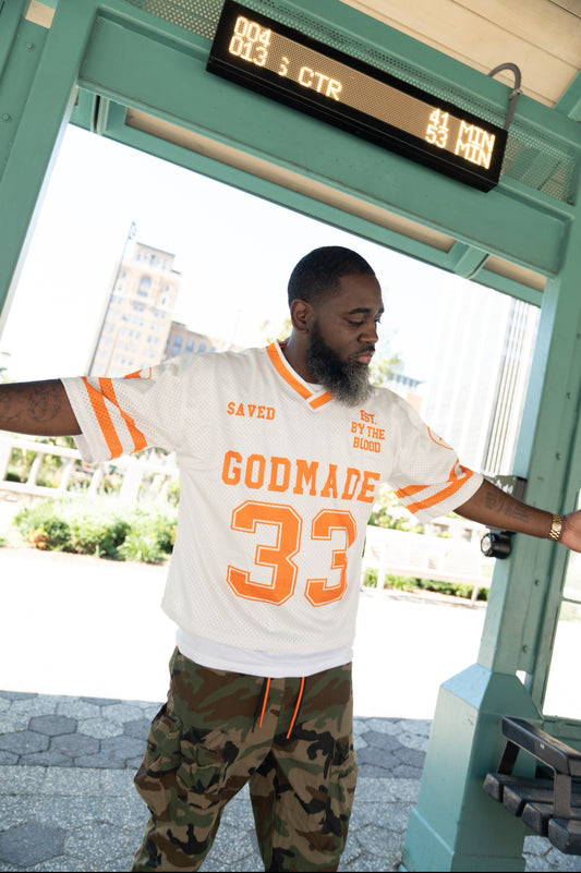(Off White) Limited Edition “Saved” Jersey – No Restocks