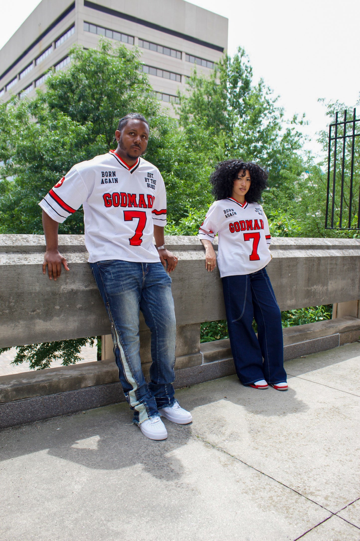 (The Blood Red & Mercy Black) Born Again Jersey