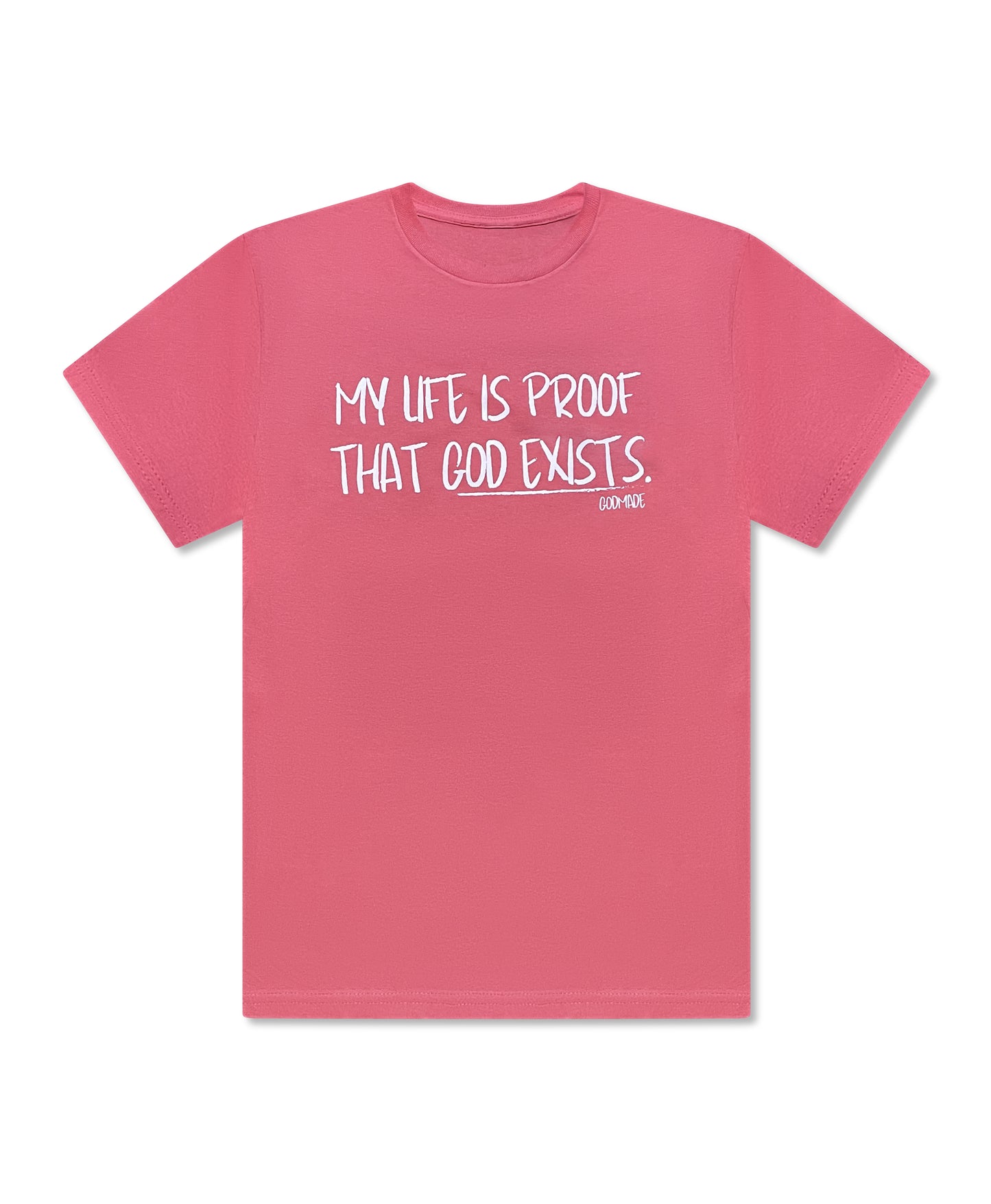 (Praise Coral) My Life is Proof Unisex T-Shirt