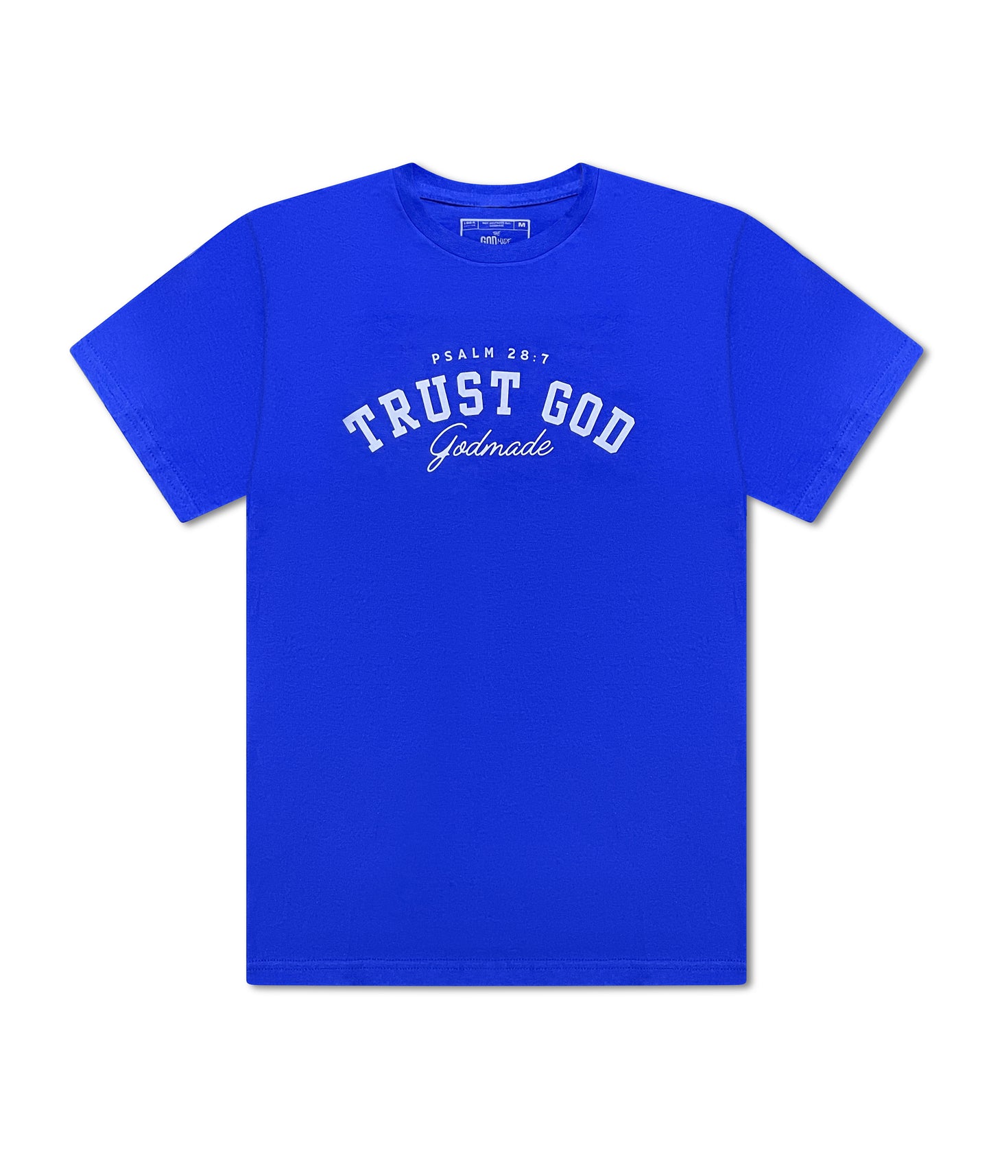 (Living Water Blue) Trust God Unisex T-Shirt