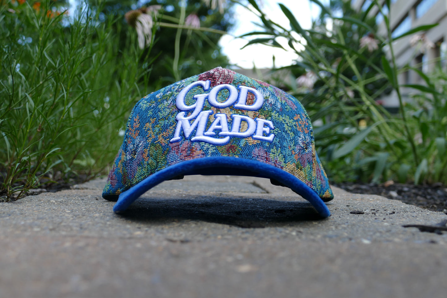 (Living Water) Limited Edition Floral SnapBack Hat