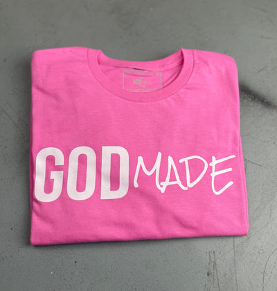 (Pink)GodMade Classic UNISEX T-SHIRT