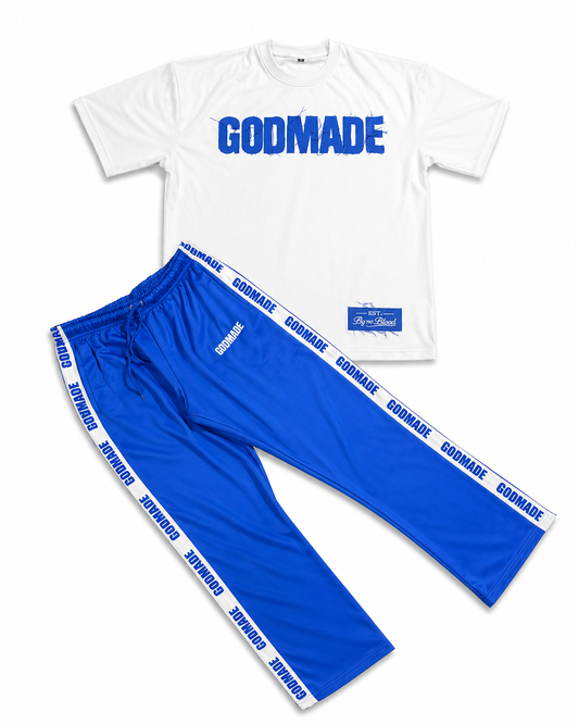 (Living Water Blue) GodMade Unisex Track Set