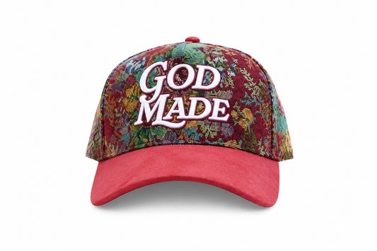 (The Blood Red) Limited Edition Floral SnapBack Hat