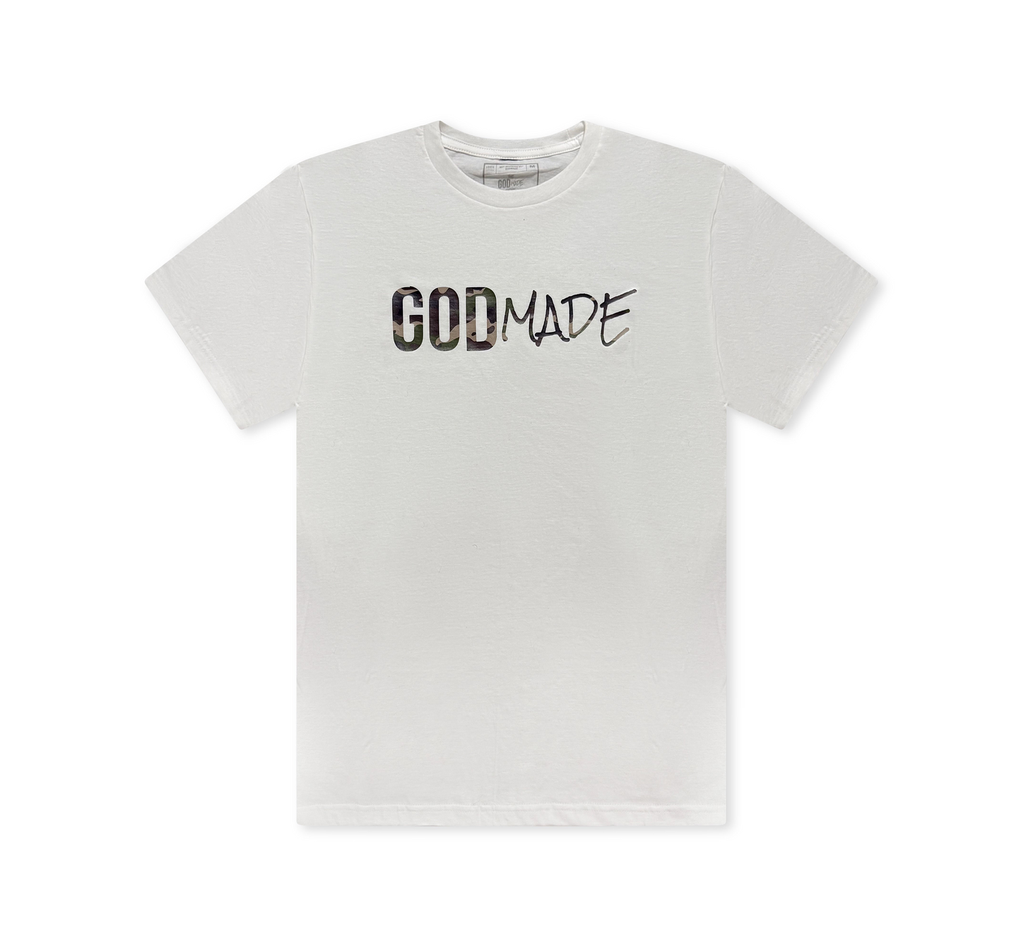 (Pure White Camo) GodMade Classic Unisex T-Shirt