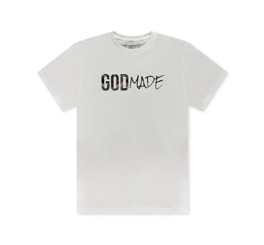 (Pure White Camo) GodMade Classic Unisex T-Shirt
