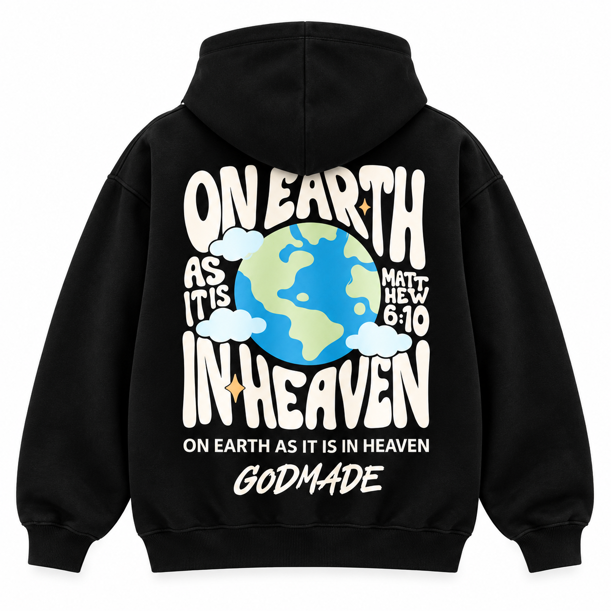 (Mercy Black) On Earth As It Is In Heaven Unisex Hoodie