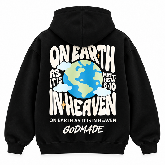 (Mercy Black) On Earth As It Is In Heaven Unisex Hoodie