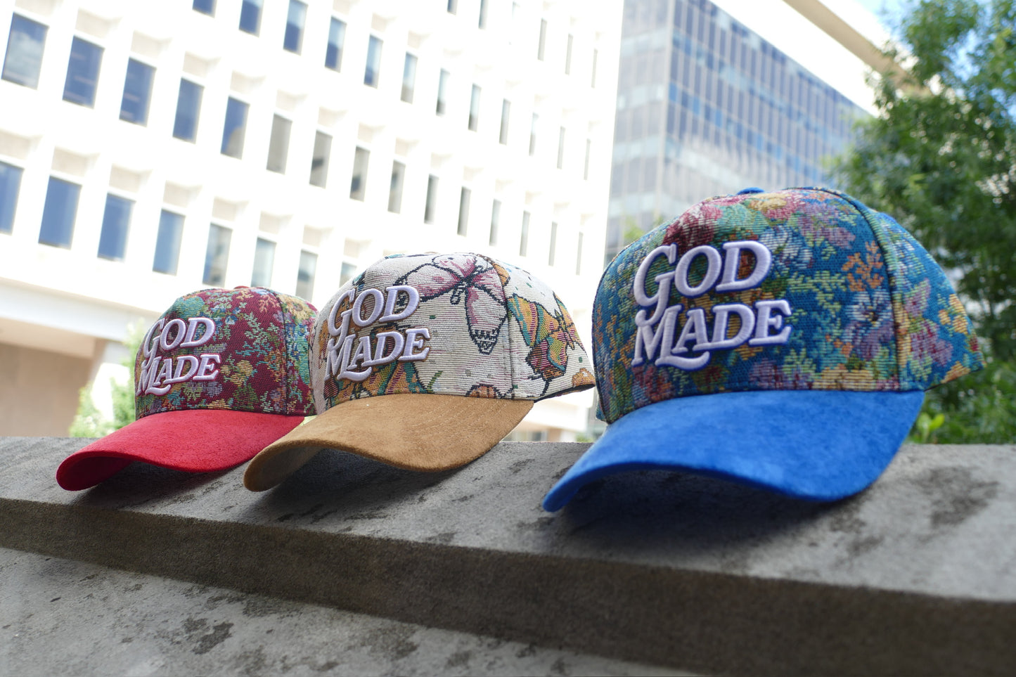 (Living Water) Limited Edition Floral SnapBack Hat