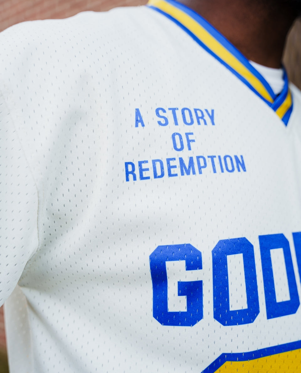 (Holy White) GODMADE REDEMPTION JERSEY