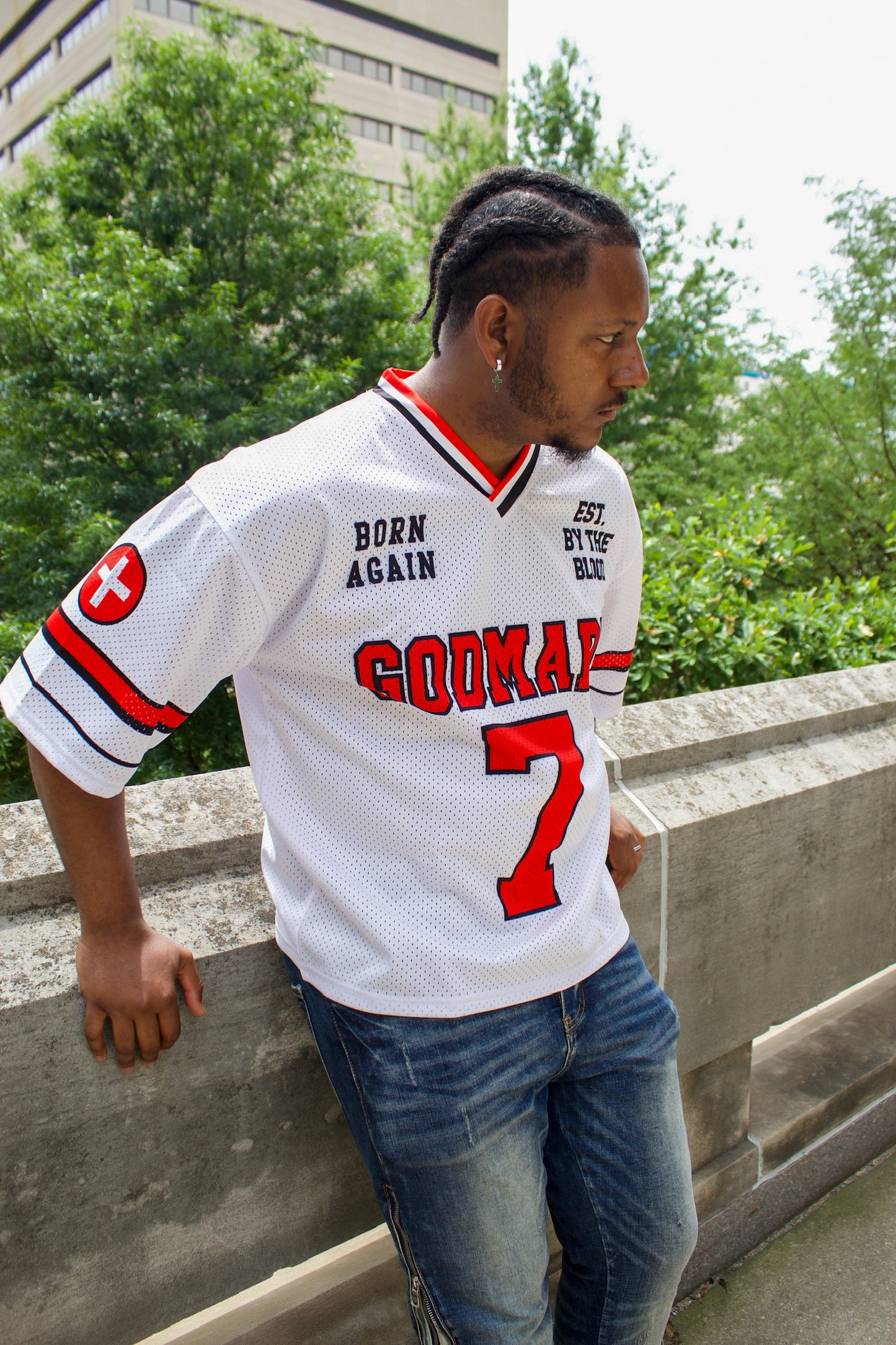 (The Blood Red & Mercy Black) Born Again Jersey
