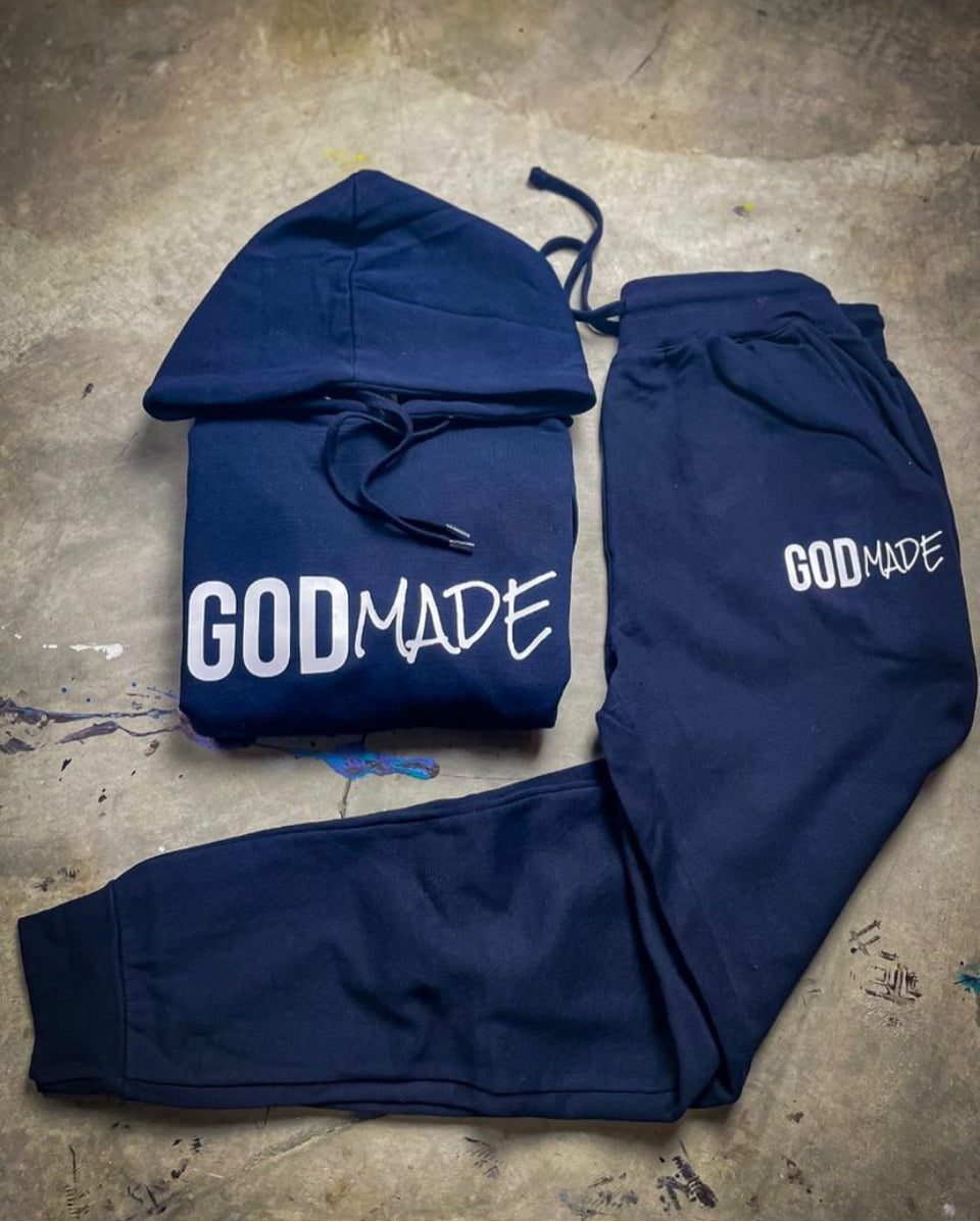 (Navy) GODMADE UNISEX SWEATSUIT