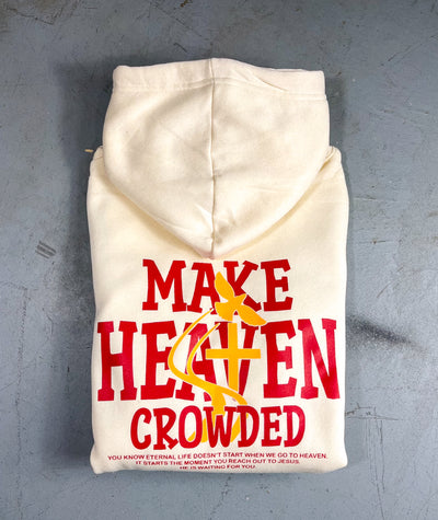 (Off White) Make Heaven Crowded UNISEX HOODIE