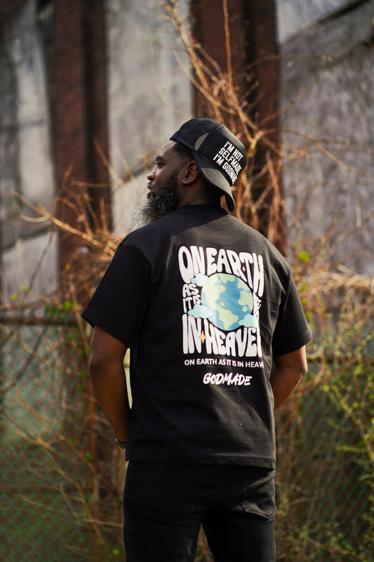 (Mercy Black) As It Is In Heaven Boxy Unisex T-Shirt