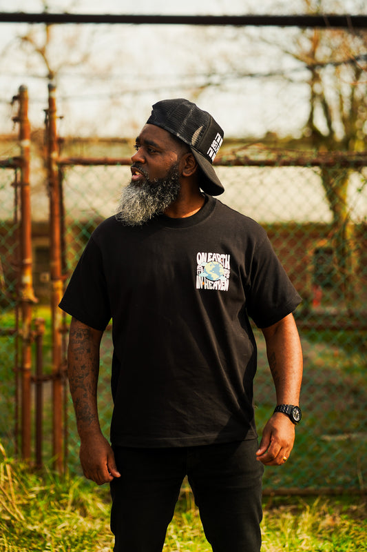 (Mercy Black) As It Is In Heaven Boxy Unisex T-Shirt