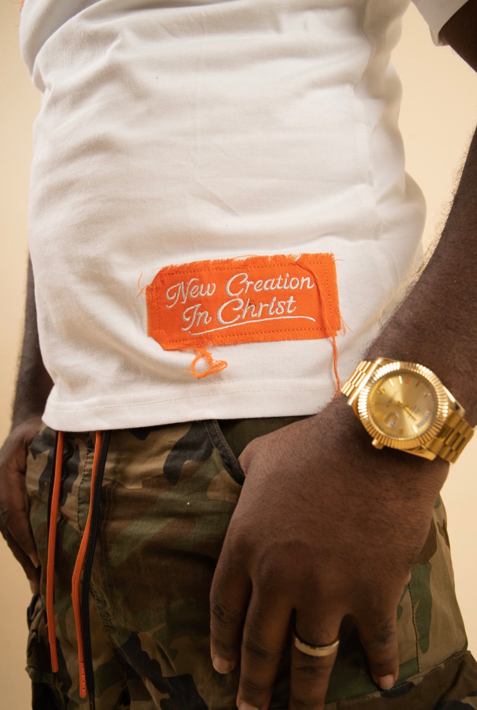 (Holy Fire Orange) New Creation Unisex T-Shirt
