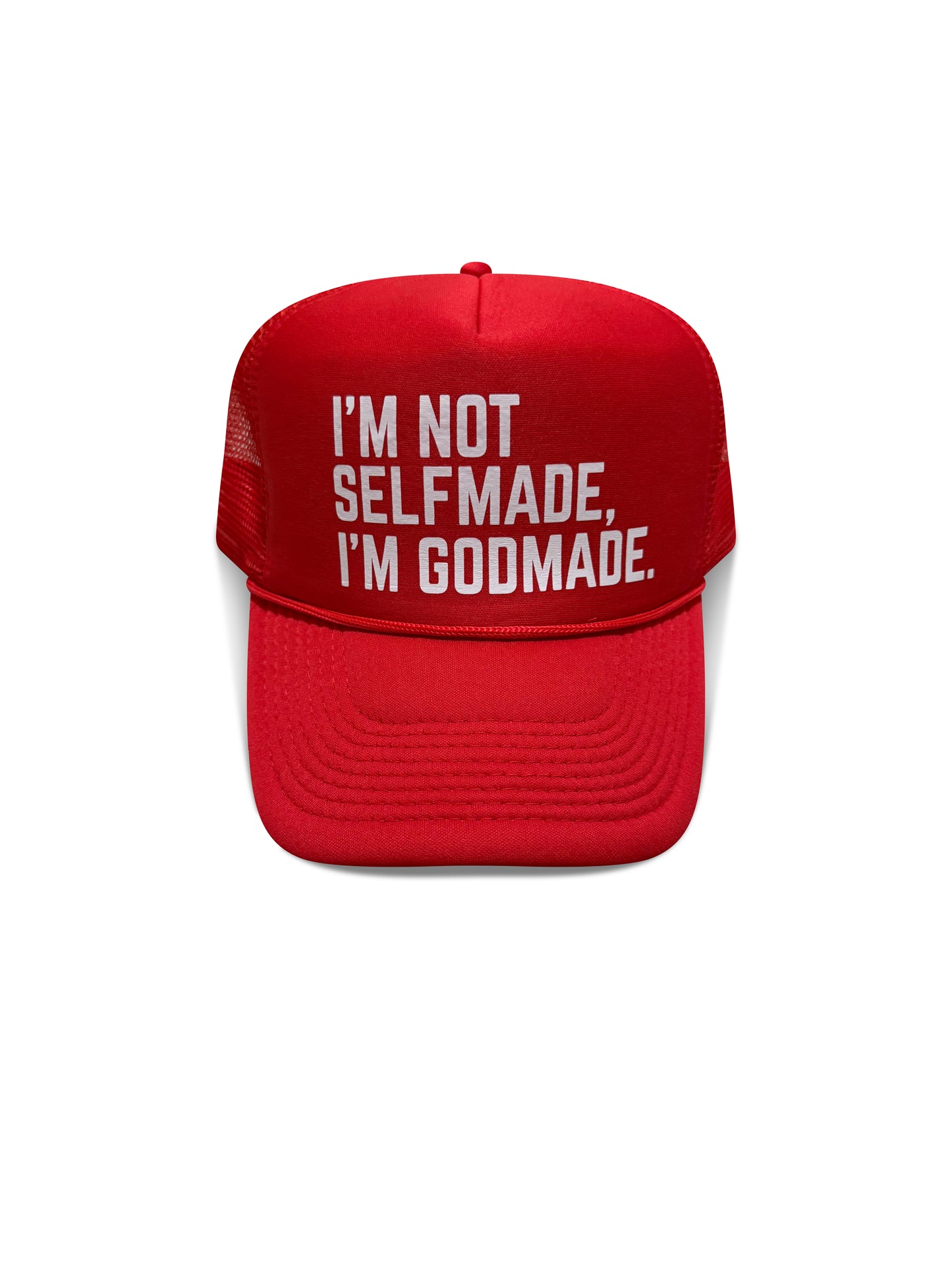 (The Blood Red) Not SelfMade Trucker Hat