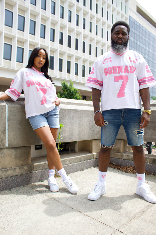 (Holy White & Promise Pink) Born Again Jersey