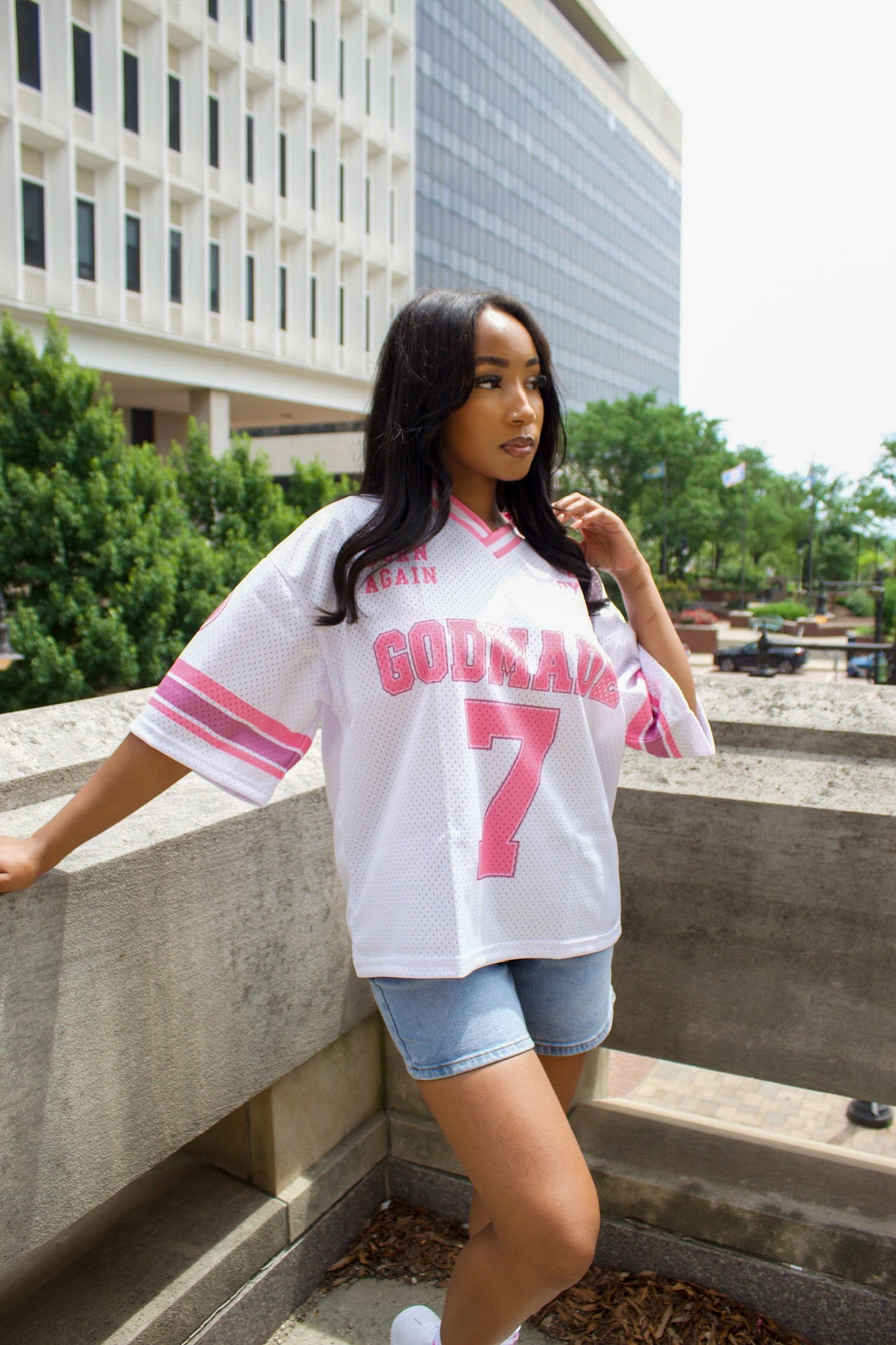 (Holy White & Promise Pink) Born Again Jersey