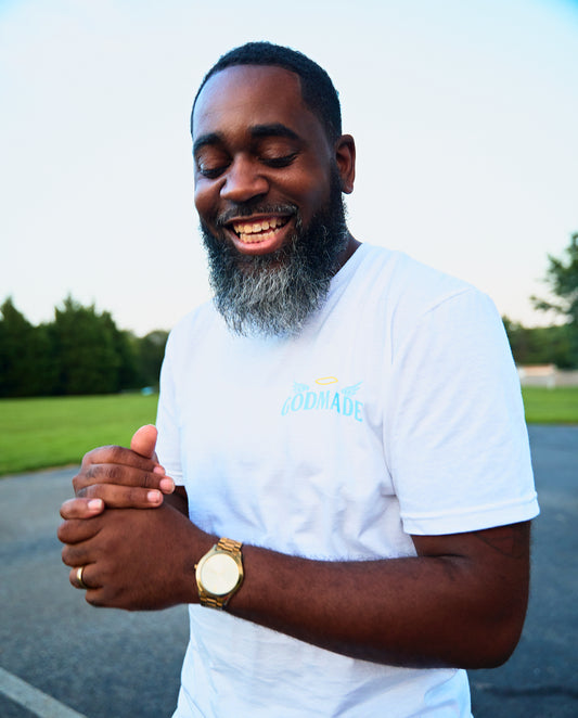 (Heavenly Blue) Crucified With Christ Limited Edition Short Set