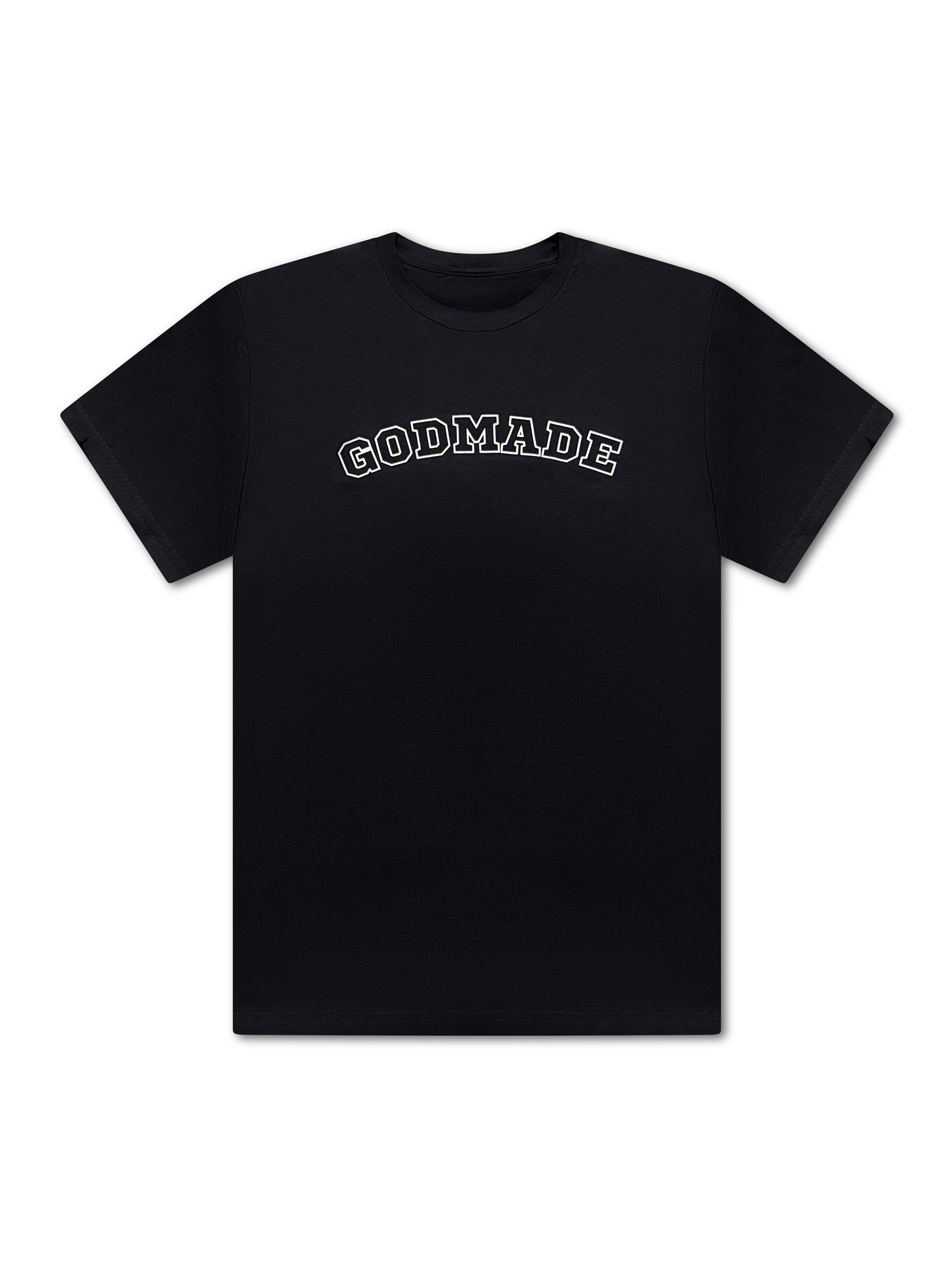 (Mercy Black) GodMade Varsity T-Shirt