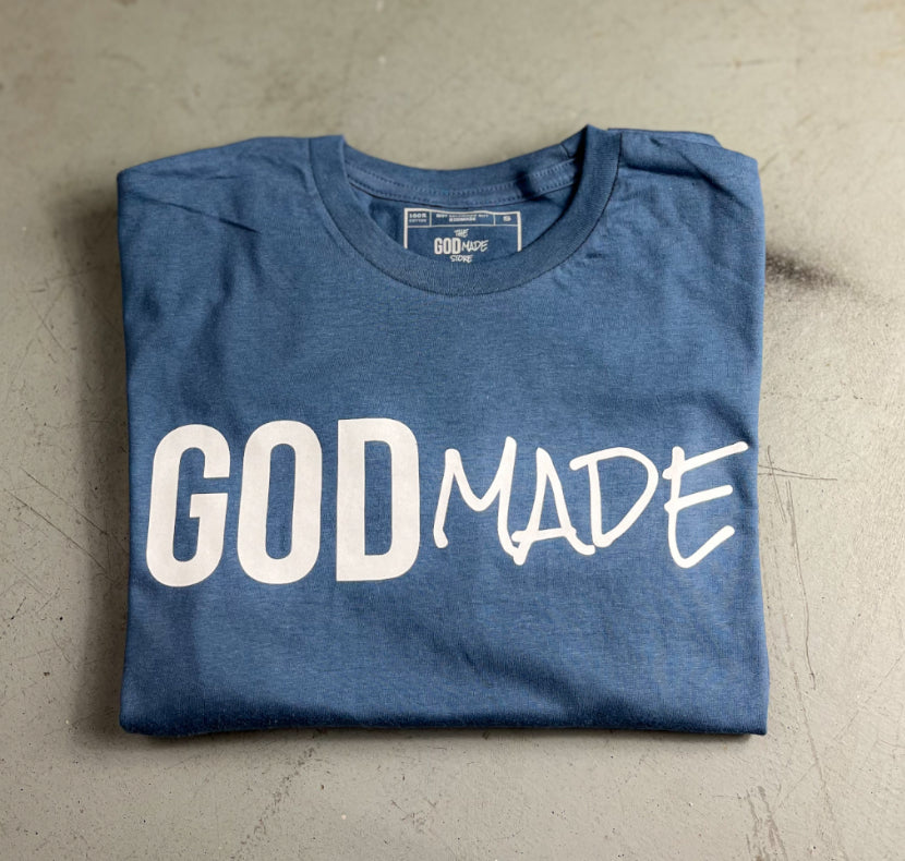 (Indigo Blue) GodMade Classic Unisex T-Shirt