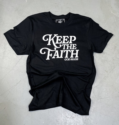 (Black) Keep The Faith Unisex T-Shirt