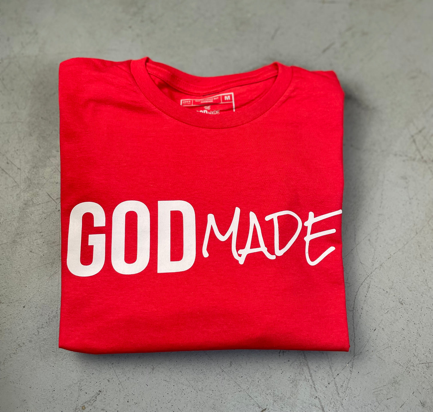 (Red) GodMade Classic Unisex T-shirt