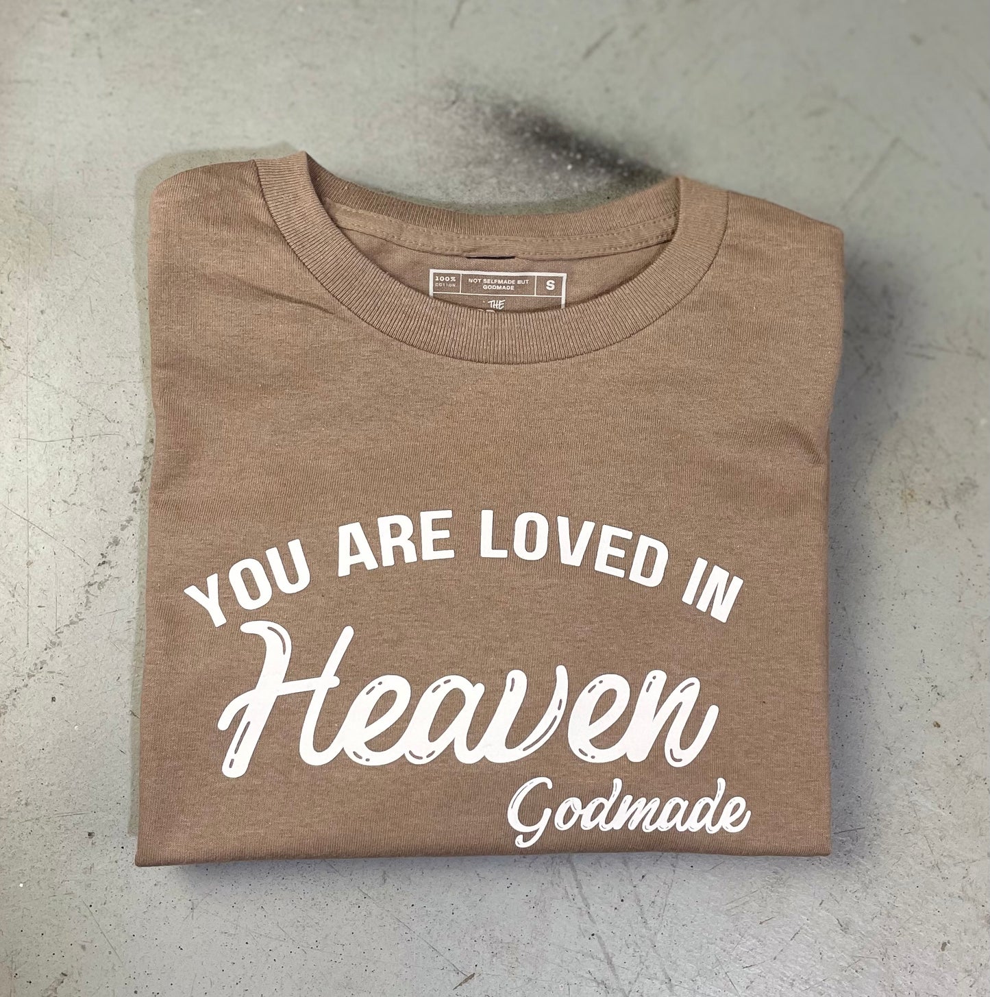 (Brown Savana)You Are Loved In Heaven Unisex T-Shirt