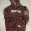 (Brown) Trust God Unisex Hoodie