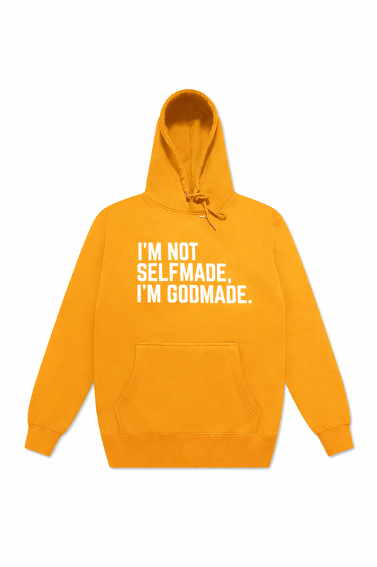 (Mustard Seed Yellow) Not SelfMade l’M GODMADE Unisex Hoodie