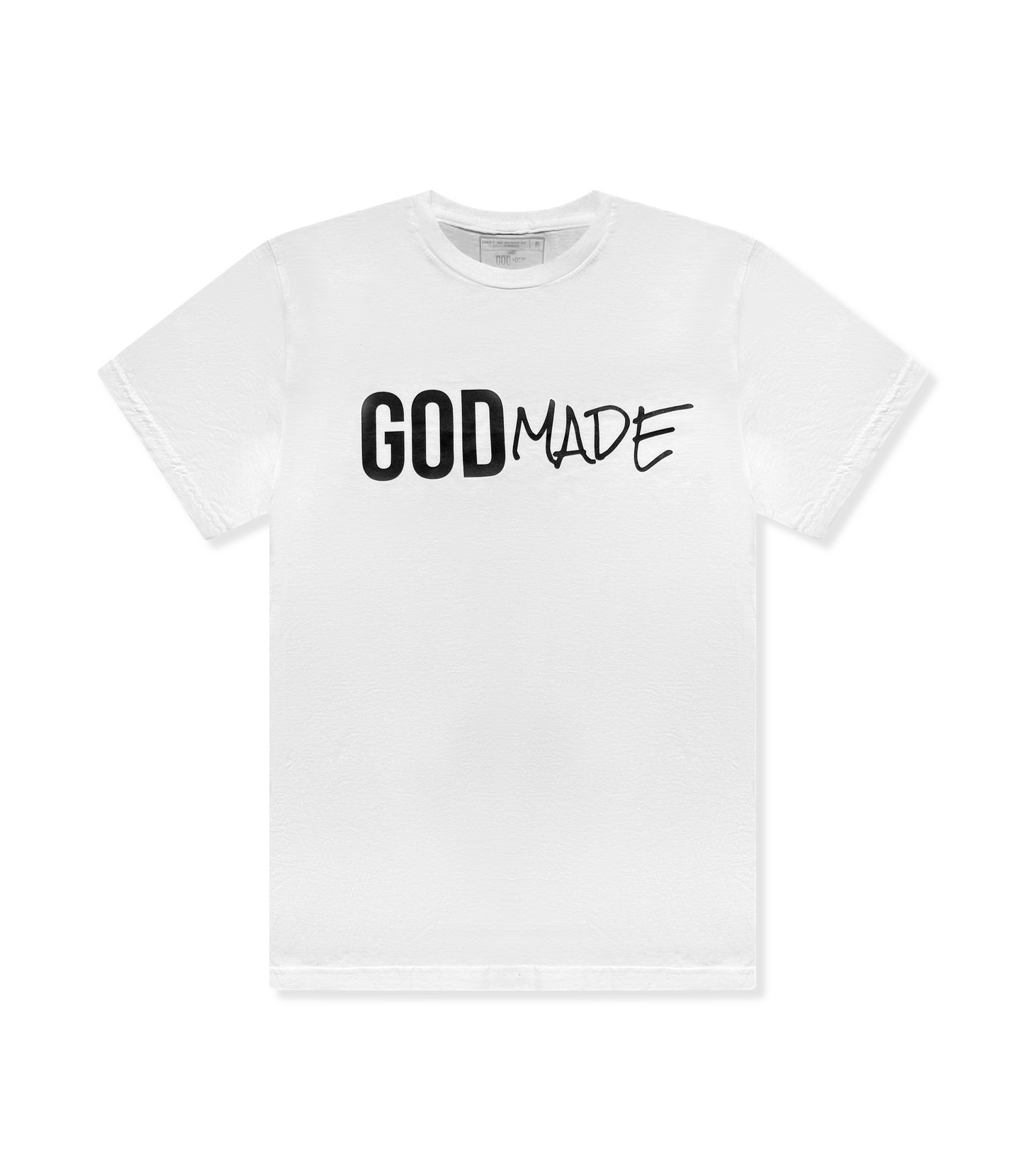 (Pure White & Mercy Black) GodMade Classic Unisex T-Shirt