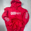 (Red) GODMADE Scripture Unisex Hoodie