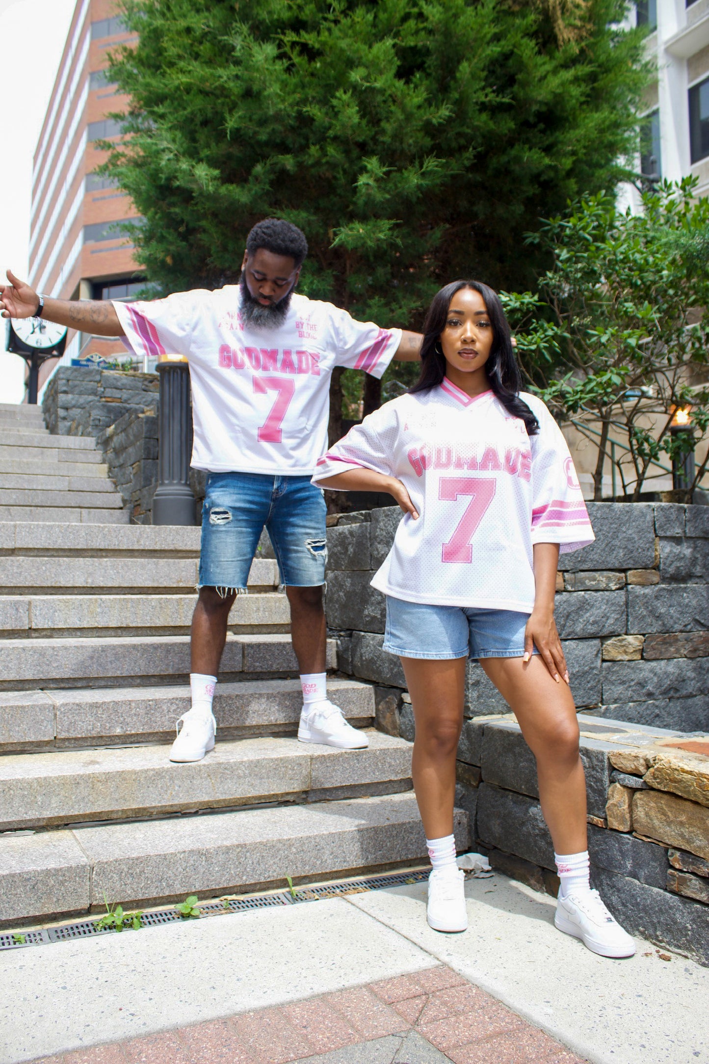 (Holy White & Promise Pink) Born Again Jersey
