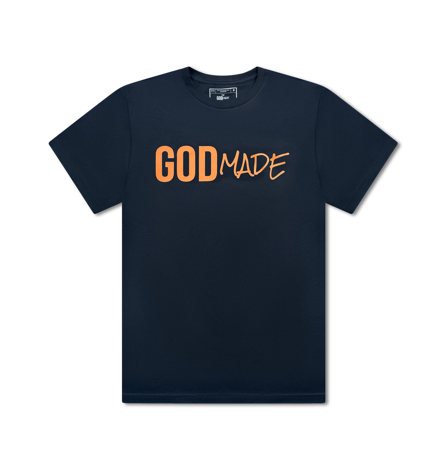 (Mercy Black & Holy Fire Orange ) GODMADE Unisex T-Shirt
